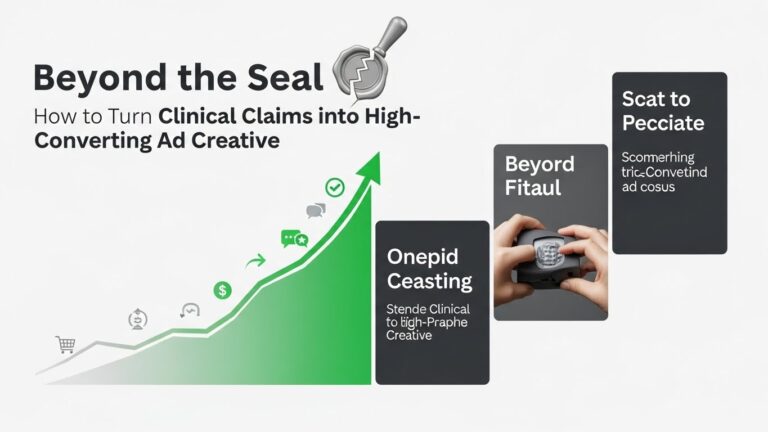Beyond the Seal How to Turn Clinical Claims into High-Converting Ad Creative