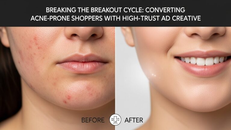 Breaking the Breakout Cycle: Converting Acne-Prone Shoppers with High-Trust Ad Creative