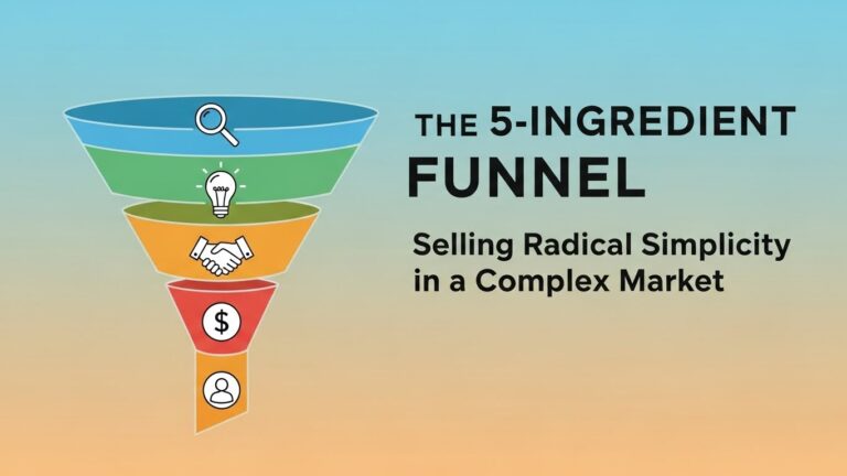 The 5-Ingredient Funnel Selling Radical Simplicity in a Complex Market