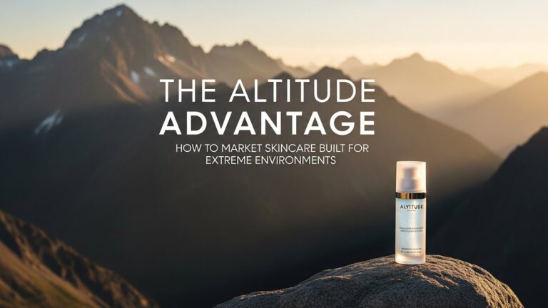 The Altitude Advantage: How to Market Skincare Built for Extreme Environments