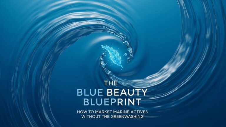 The Blue Beauty Blueprint How to Market Marine Actives Without the Greenwashing