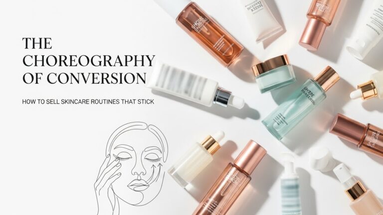 The Choreography of Conversion How to Sell Skincare Routines That Stick