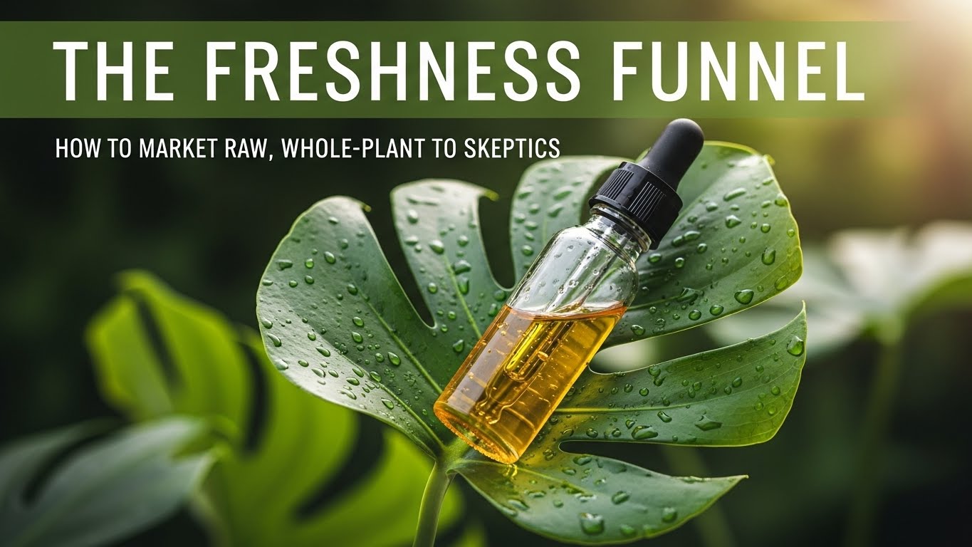 The Freshness Funnel How to Market Raw, Whole-Plant Skincare to Skeptics