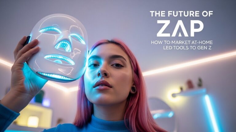 The Future of Zap How to Market At-Home LED Tools to Gen Z