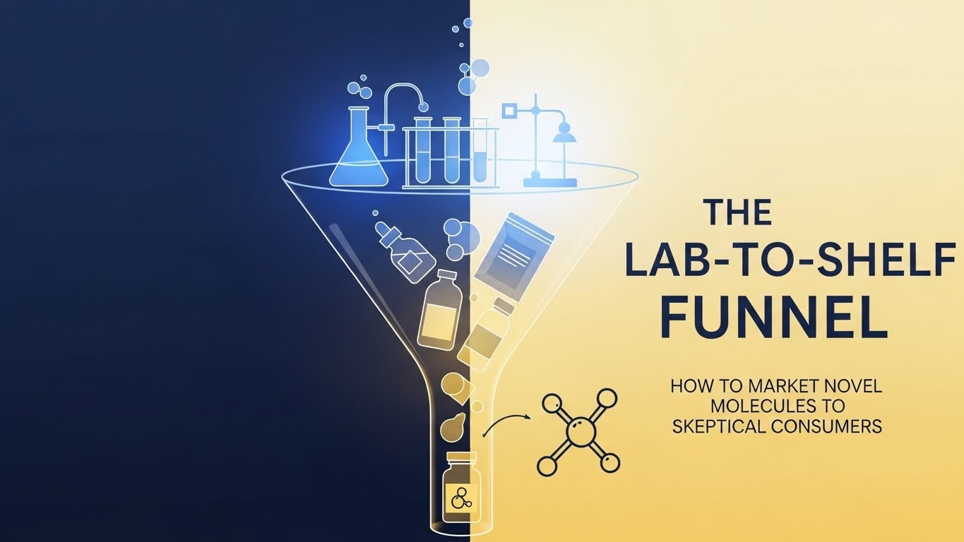 The Lab-to-Shelf Funnel How to Market Novel Molecules to Skeptical Consumers