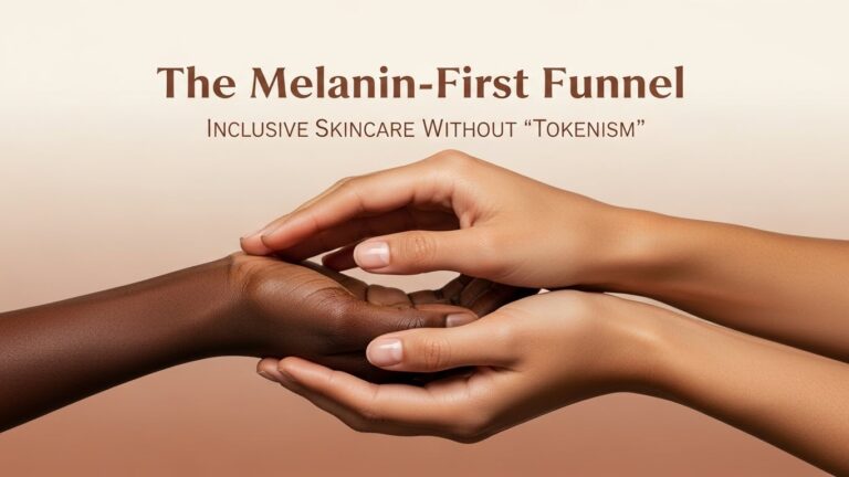 The Melanin-First Funnel: How to Market Inclusive Skincare Without 'Tokenism'