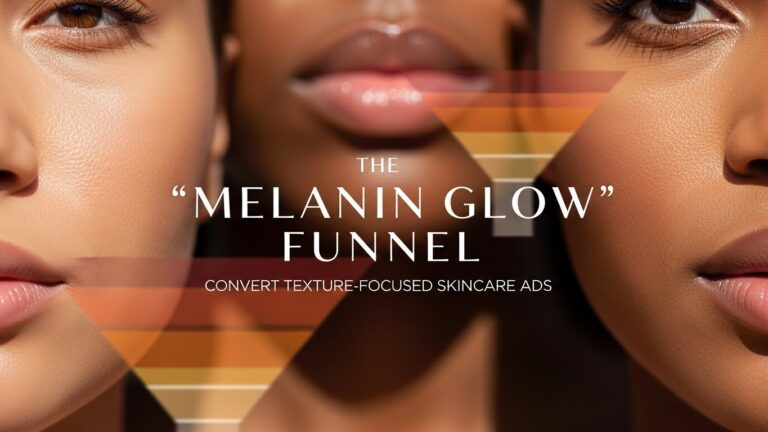 The 'Melanin Glow' Funnel: Converting Texture-Focused Skincare Ads