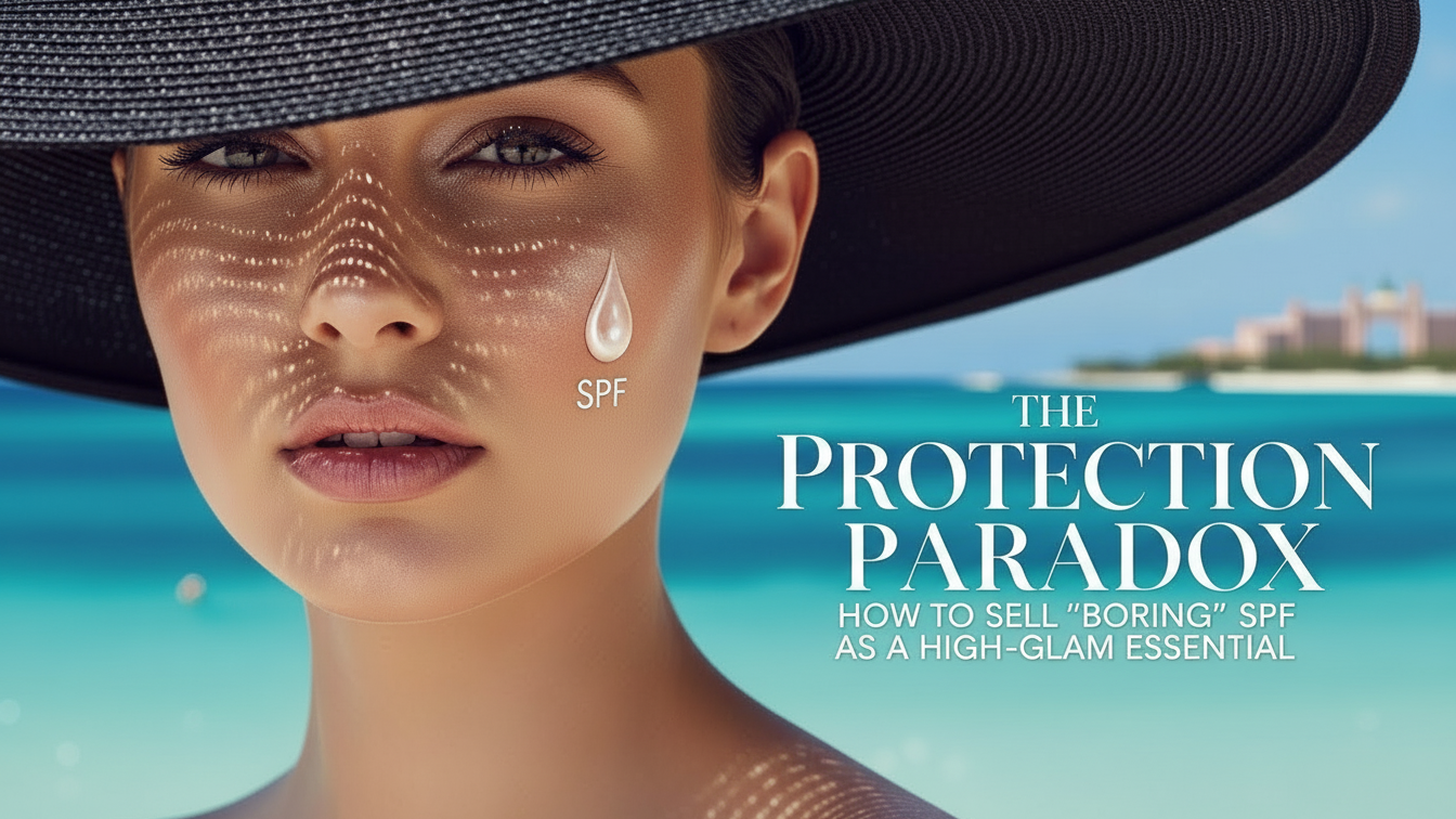 The Protection Paradox How to Sell 'Boring' SPF as a High-Glam Essential