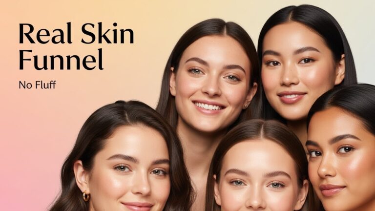 The 'Real Skin' Funnel: Converting Gen Z Shoppers Without the Fluff