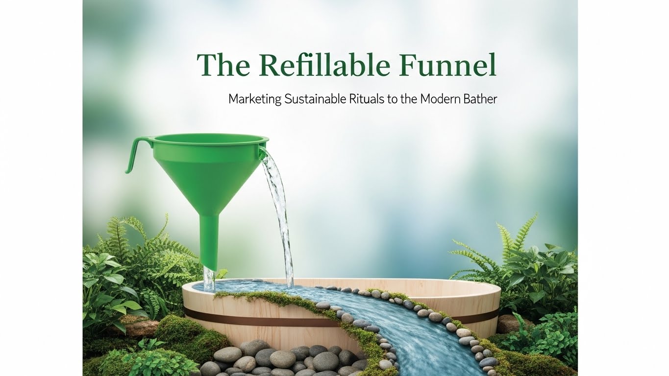 The Refillable Funnel: Marketing Sustainable Rituals to the Modern Bather