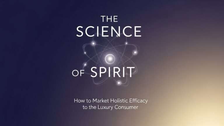 The Science of Spirit How to Market Holistic Efficacy to the Luxury Consumer