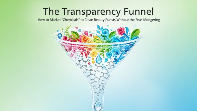 The Transparency Funnel How to Market 'Chemicals' to Clean Beauty Purists Without the Fear-Mongering