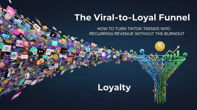 The Viral-to-Loyal Funnel: How to Turn TikTok Trends Into Recurring Revenue Without the Burnout