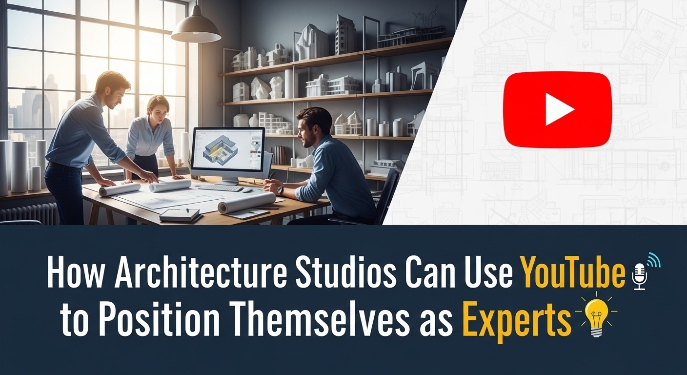 How Architecture Studios Can Use YouTube to Position Themselves as Experts