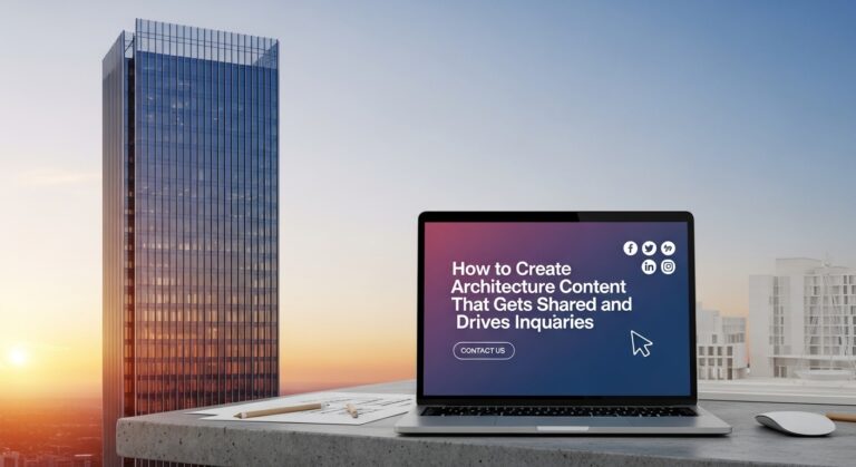 How to Create Architecture Content That Gets Shared and Drives Inquiries