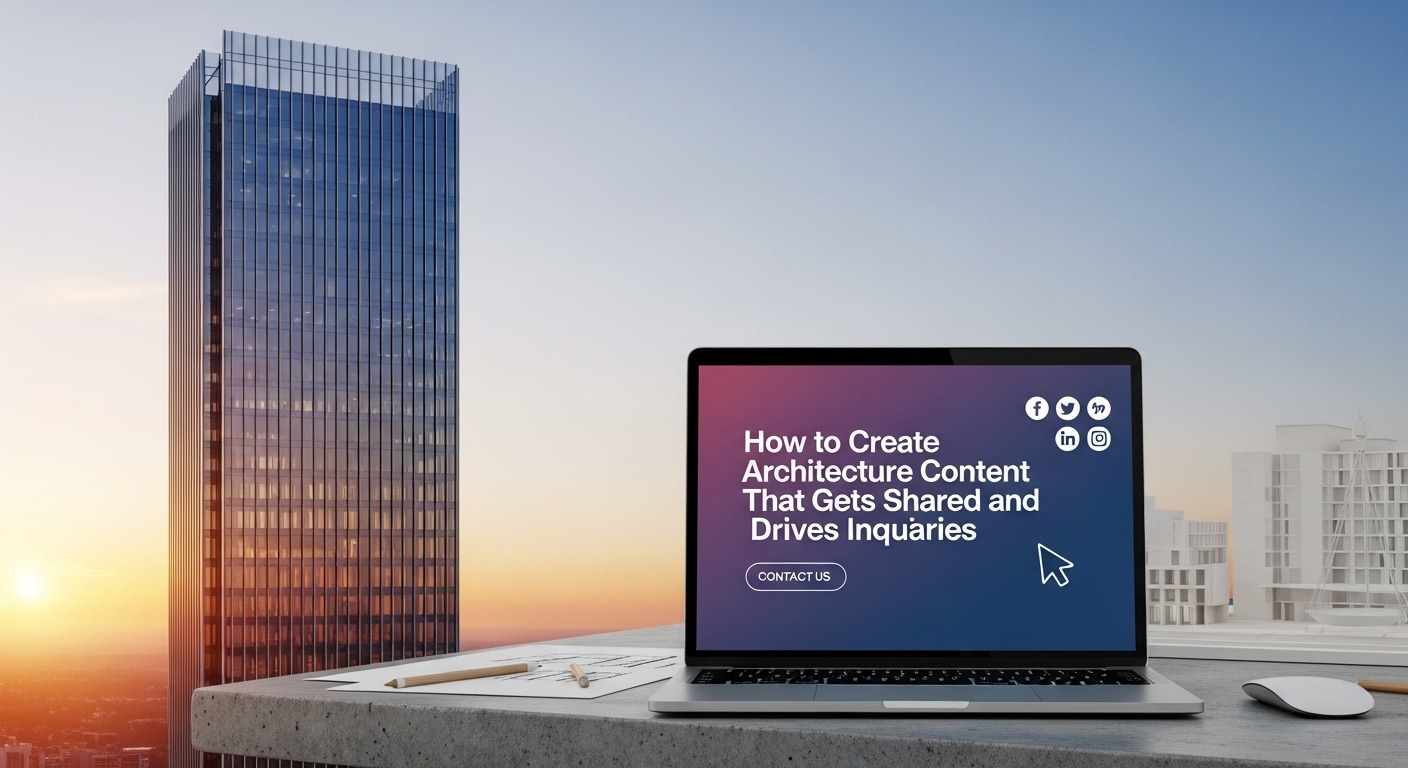 How to Create Architecture Content That Gets Shared and Drives Inquiries