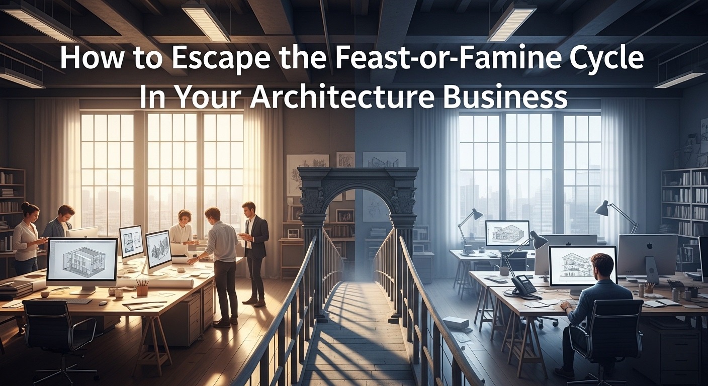 How to Escape the Feast-or-Famine Cycle in Your Architecture Business