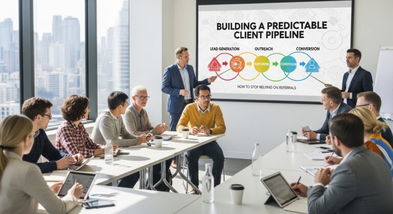 How to Stop Relying on Referrals and Build a Predictable Client Pipeline