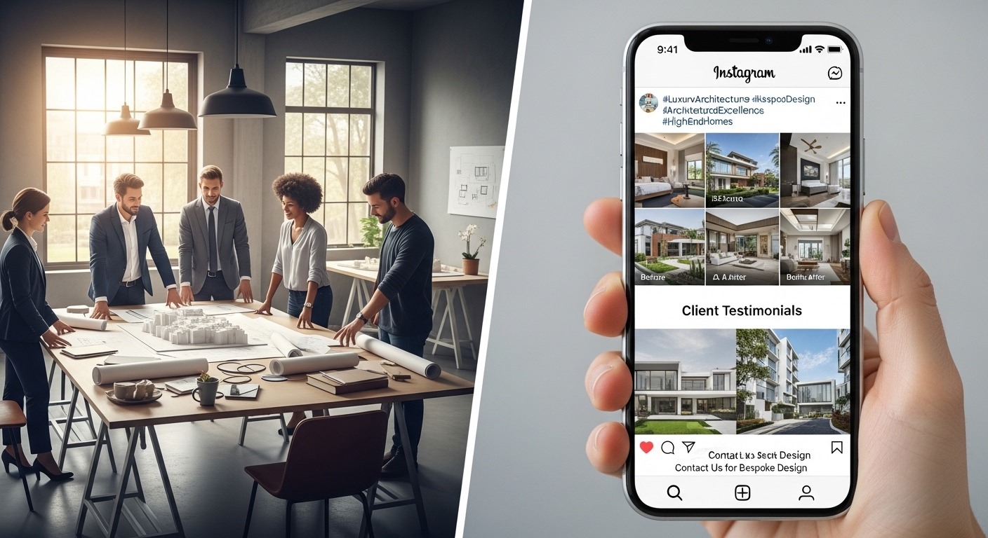 How to Use Instagram to Attract Premium Clients to Your Architecture Studio
