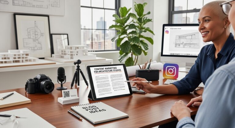 How to Build a Content Marketing Strategy for Your Architecture Studio From Scratch