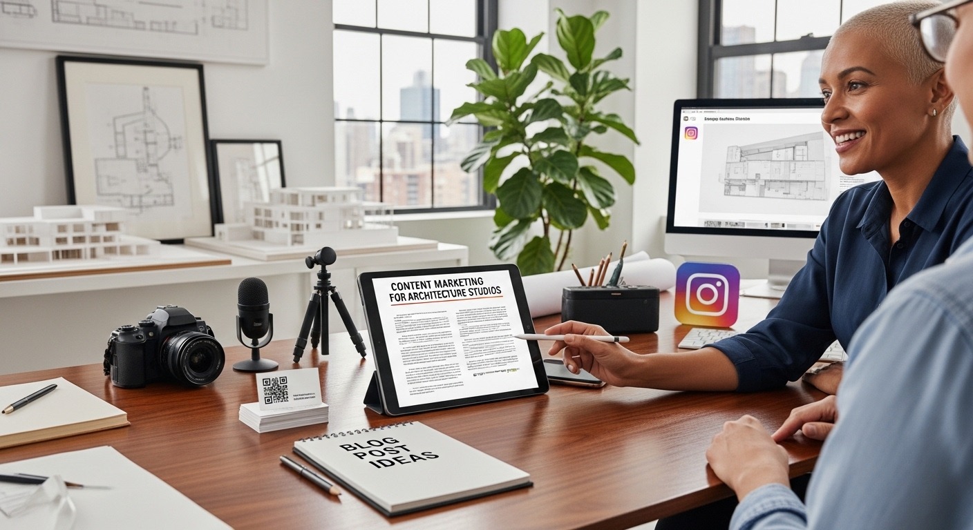 How to Build a Content Marketing Strategy for Your Architecture Studio From Scratch