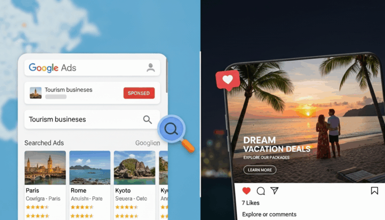 Google Ads vs. Social Media Ads: What Delivers Better Results for Tourism Businesses