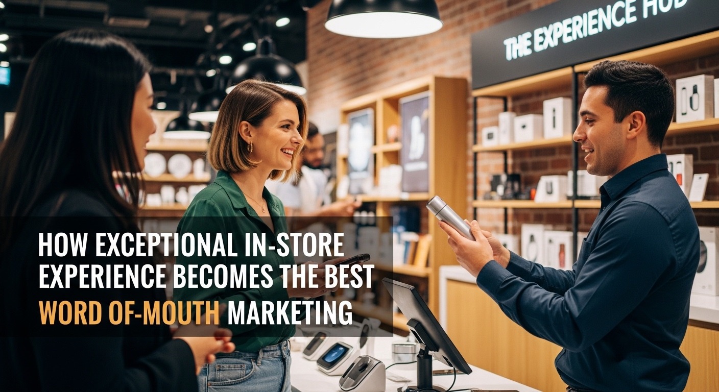 How Exceptional In-Store Experience Becomes the Best Word-of-Mouth Marketing