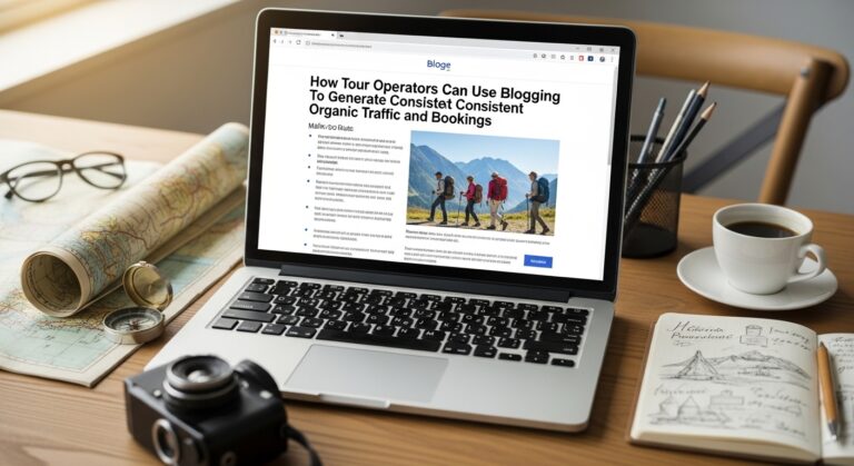 How Tour Operators Can Use Blogging to Generate Consistent Organic Traffic and Bookings
