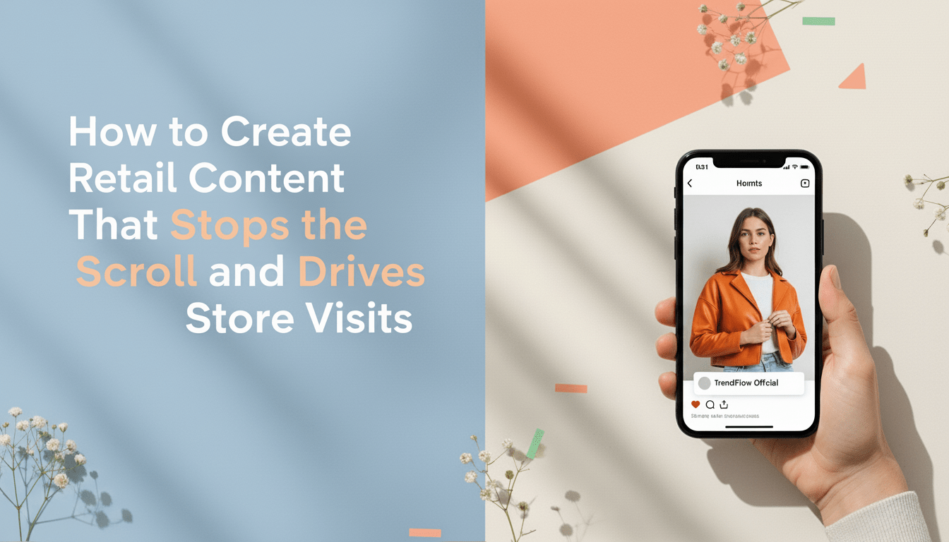How to Create Retail Content That Stops the Scroll and Drives Store Visits