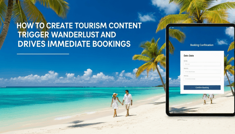 How to Create Tourism Content That Triggers Wanderlust and Drives Immediate Bookings