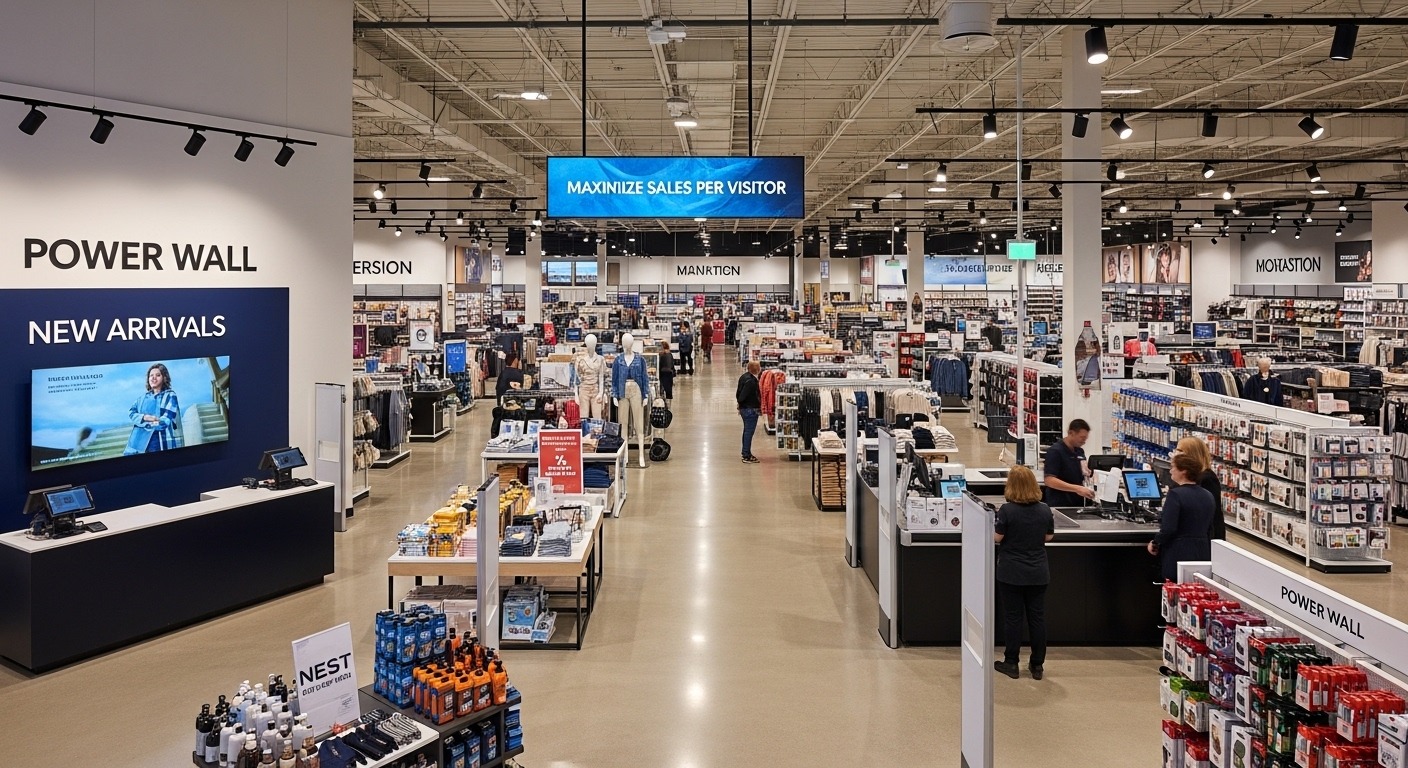How to Design Your Retail Store Layout to Maximize Sales Per Visitor