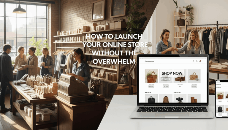 How to Launch an Online Store for Your Physical Retail Business Without the Overwhelm