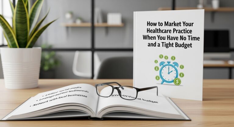How to Market Your Healthcare Practice When You Have No Time and a Tight Budget