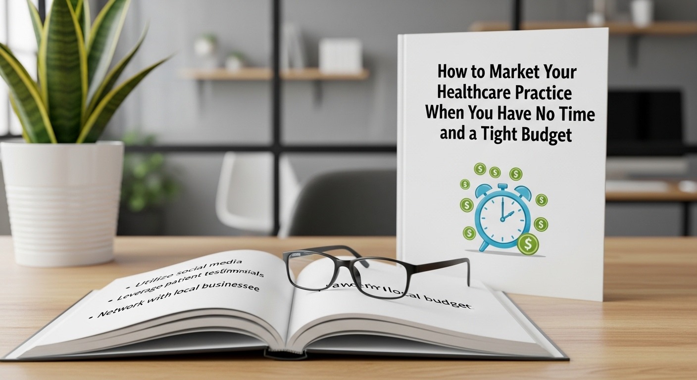 How to Market Your Healthcare Practice When You Have No Time and a Tight Budget