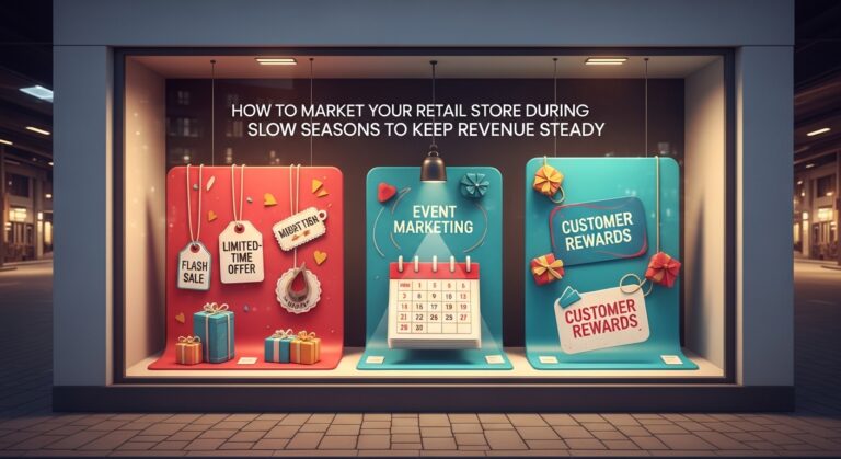 How to Market Your Retail Store During Slow Seasons to Keep Revenue Steady