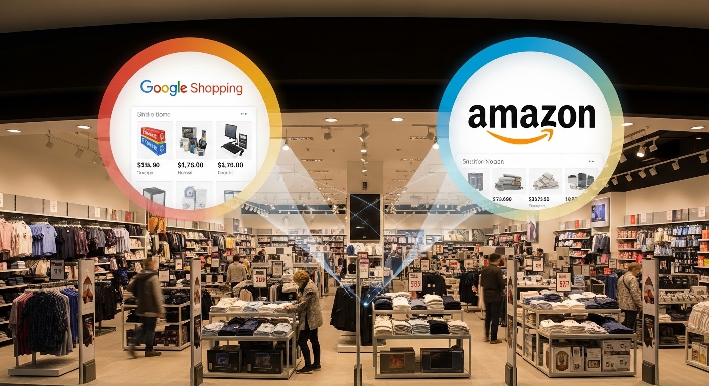 How to Market Your Retail Store on Both Google Shopping and Amazon Simultaneously