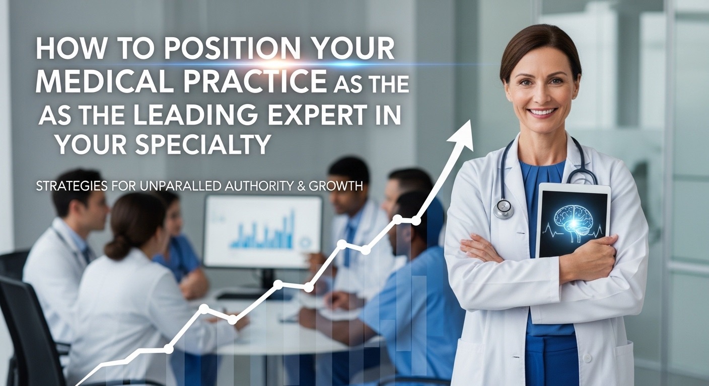 How to Position Your Medical Practice as the Leading Expert in Your Specialty