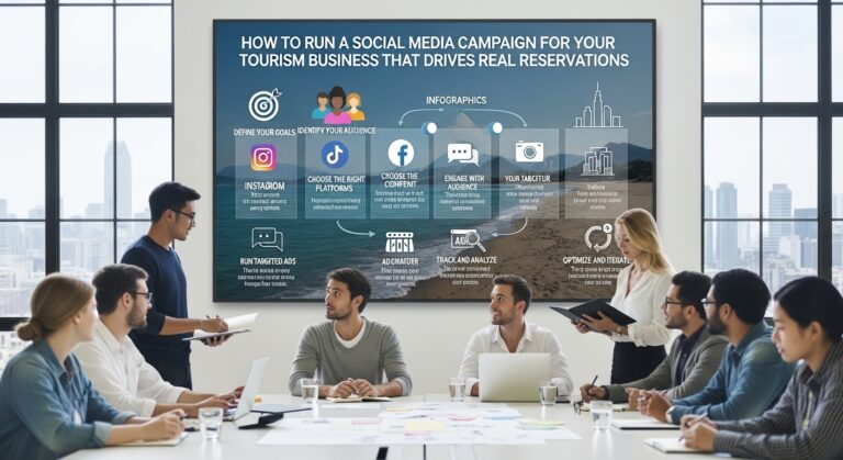 How to Run a Social Media Campaign for Your Tourism Business That Drives Real Reservations