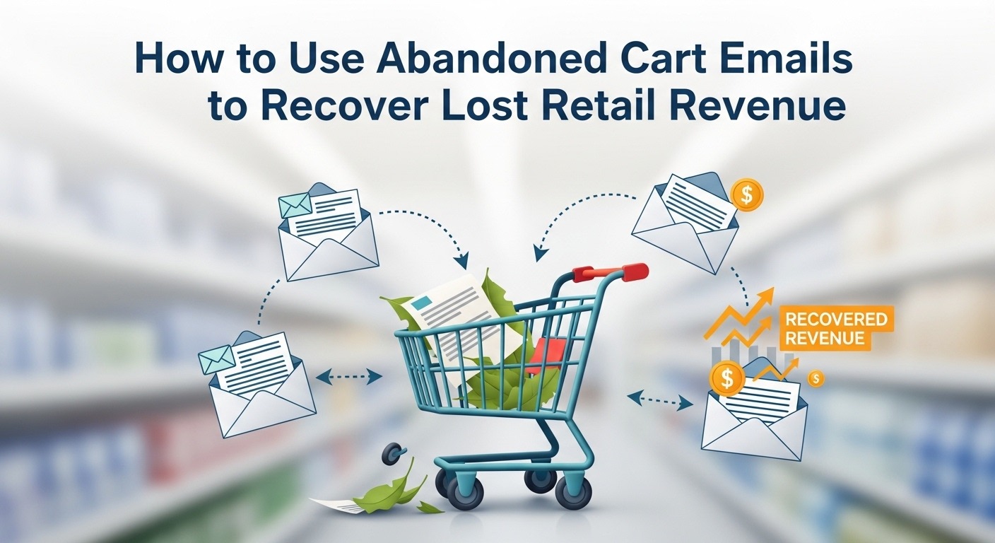 How to Use Abandoned Cart Emails to Recover Lost Retail Revenue