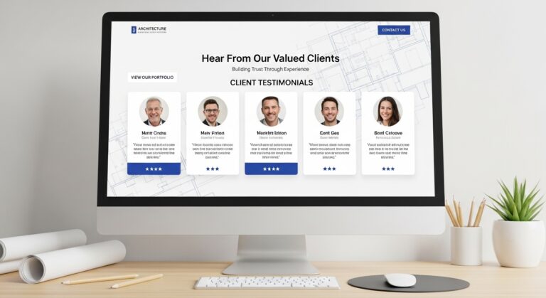 How to Use Client Testimonials to Build Trust on Your Architecture Website