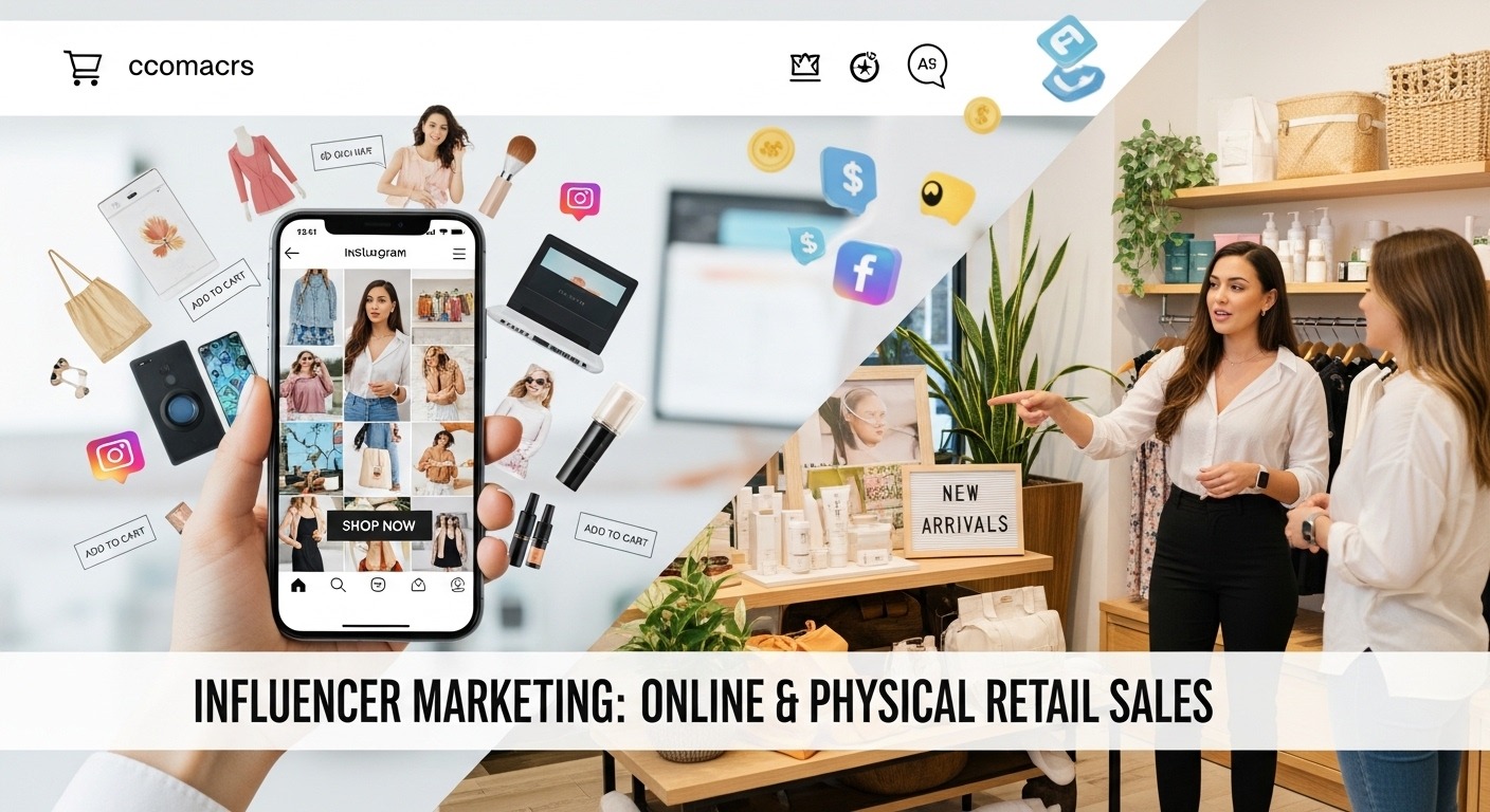 How to Use Influencer Marketing to Drive Both Online and Physical Retail Sales