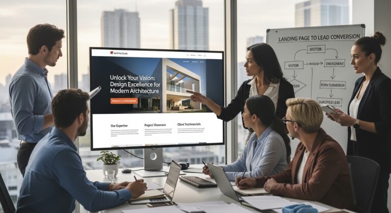 How to Use Landing Pages to Generate Qualified Leads for Your Architecture Firm