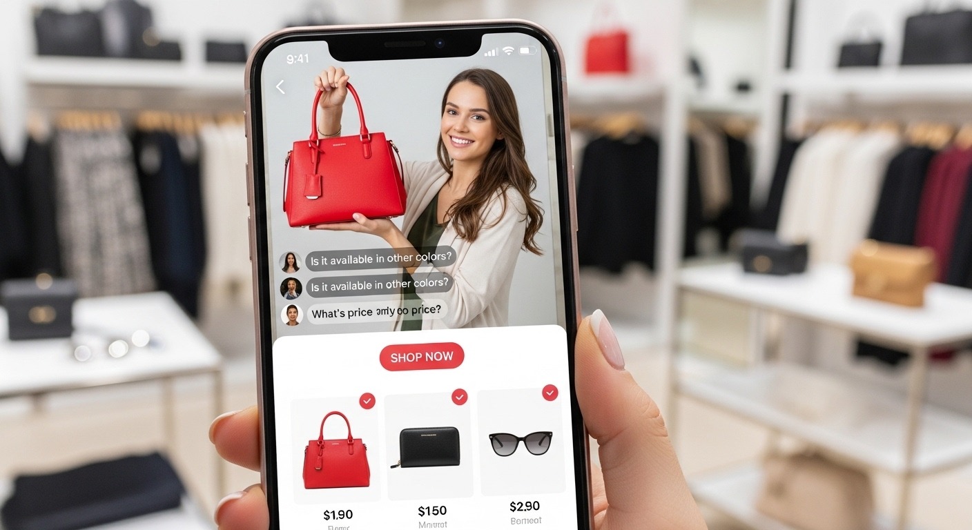 How to Use Live Shopping on Social Media to Sell Retail Products in Real Time
