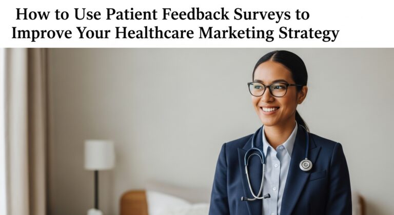 How to Use Patient Feedback Surveys to Improve Your Healthcare Marketing Strategy