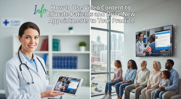 How to Use Video Content to Educate Patients and Drive New Appointments to Your Practice