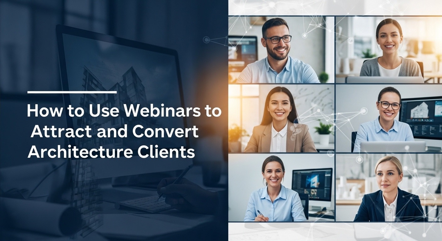 How to Use Webinars to Attract and Convert Architecture Clients
