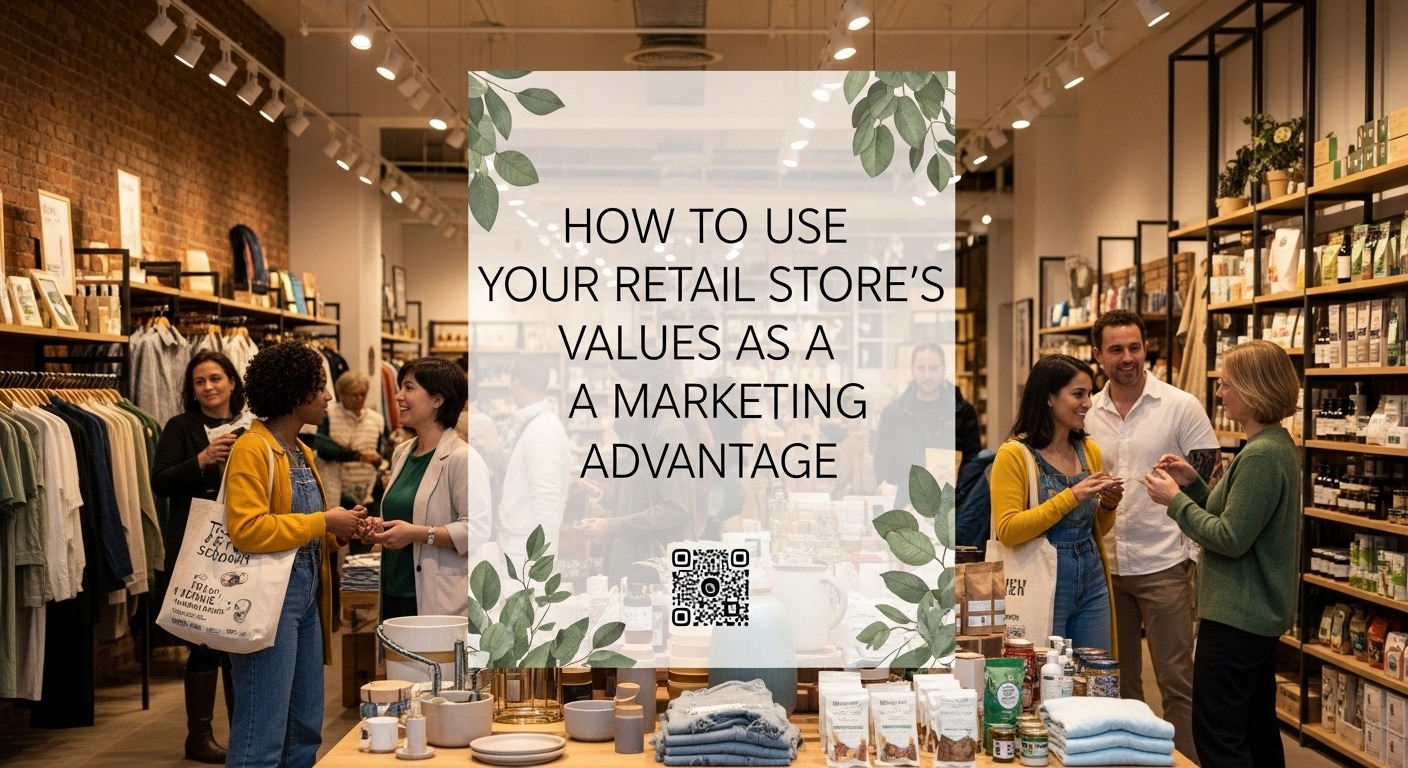 How to Use Your Retail Store's Values as a Marketing Advantage