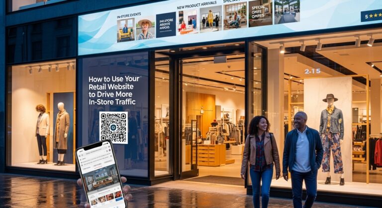 How to Use Your Retail Website to Drive More In-Store Traffic