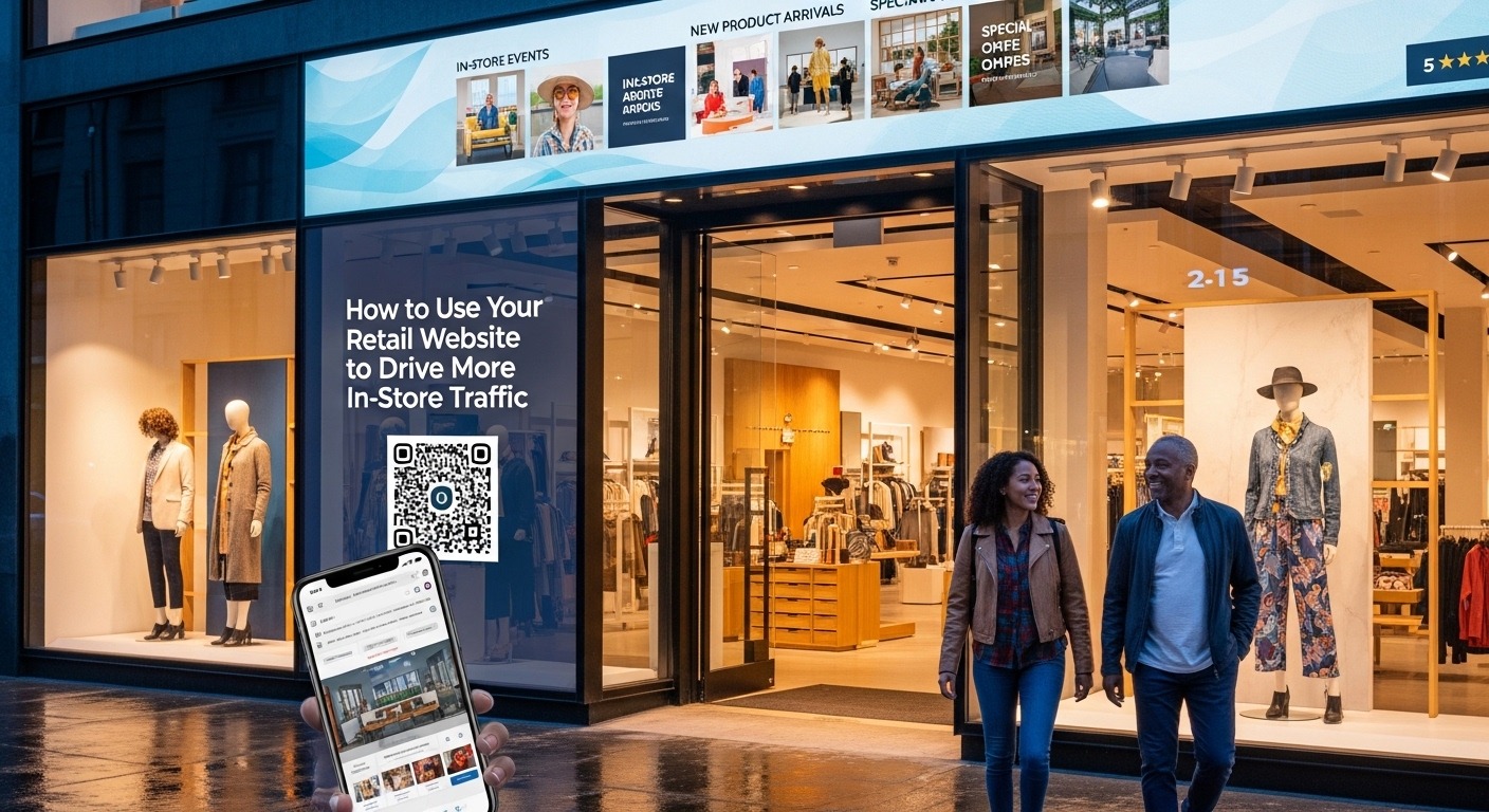 How to Use Your Retail Website to Drive More In-Store Traffic