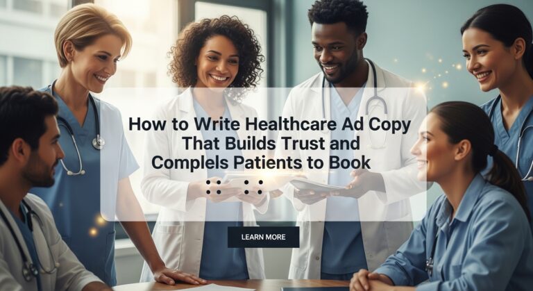 How to Write Healthcare Ad Copy That Builds Trust and Compels Patients to Book